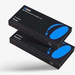OREI HDBaseT 4K@60Hz HDMI Extender over Cat5e/6 Cable Up to 115ft (EX-115UHD-K)